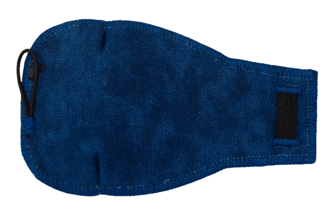 Dark blue adult eye patch