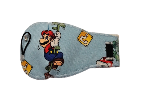 Mario fabric eye patch for lazy eye therapy